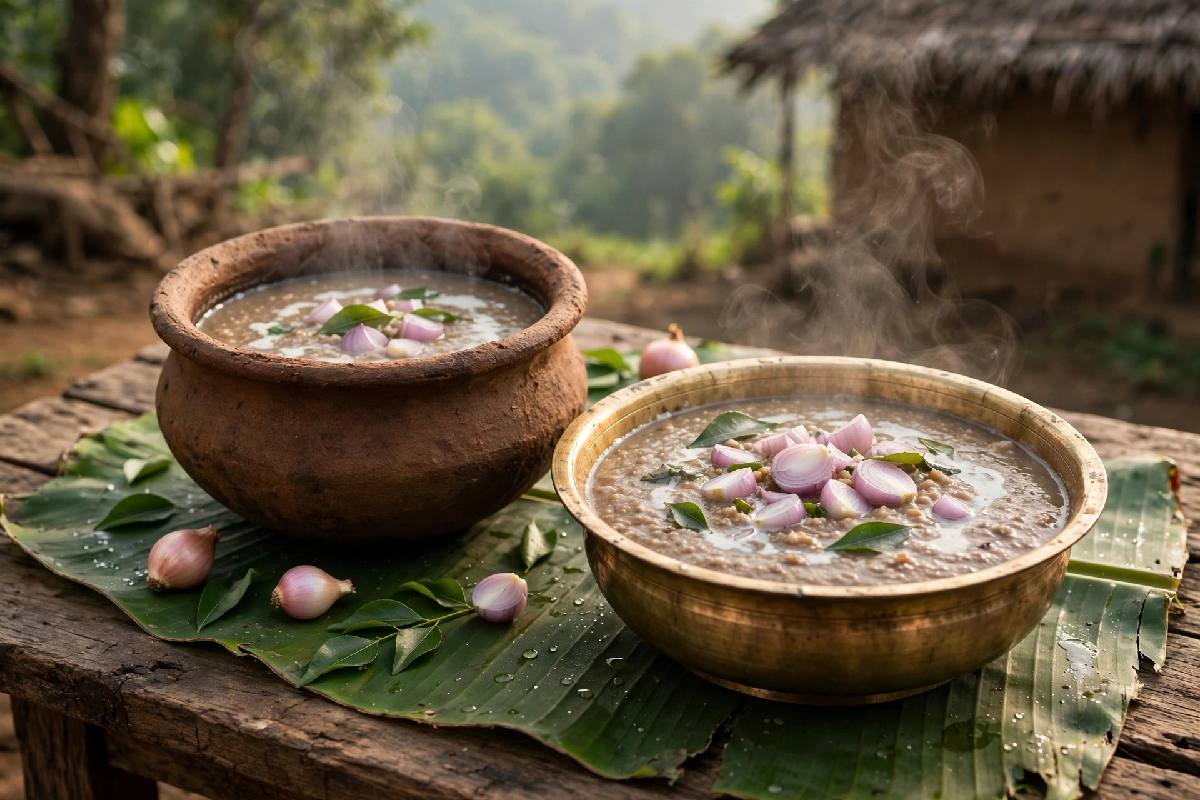Ragi kanji – recipe